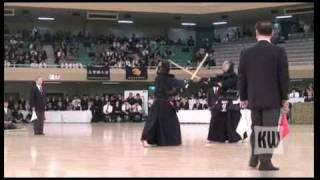 Finals Match 47 08 All Japan Students Kendo Champs [upl. by Dodwell]