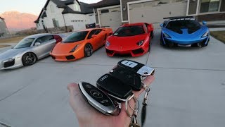 FULL TOUR OF THE SUPERCAR COLLECTION [upl. by Marucci]