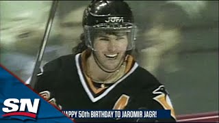 Happy 50th Birthday To NHL Legend Jaromir Jagr  This Day In Hockey History [upl. by Madea702]