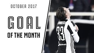 Juventus Goal of the Month  October [upl. by Amapuna]