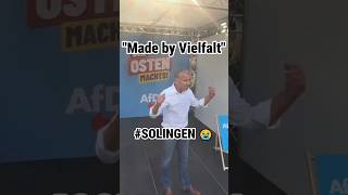 Björn Höcke zu Vielfalt amp Migration shorts solingen madebyvielfalt mannheim vielfalt afd nrw [upl. by Albric906]