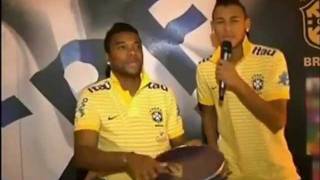 Neymar e Robinho cantando Florentina Tiririca [upl. by Mcafee]