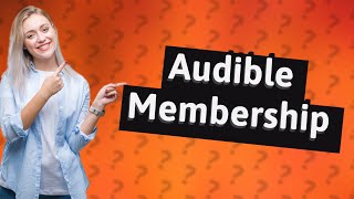 How much does Audible cost per month [upl. by Labors797]