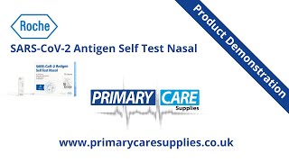 SARS CoV 2 Antigen Self Test Nasal  Performing a test [upl. by Hcardahs]