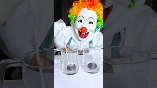 CLOWNS SECRET OREO SECRET EXPERIMENT 🍪👻😱shorts funny comedy ytshorts tiktok viral food [upl. by Irac362]