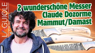 Edle hochwertige Materialien ThiersTaschenmesser Claude Dozorme [upl. by Yxor755]