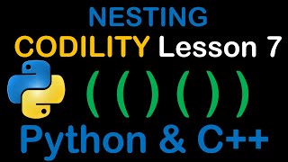 Nesting Brackets in Python and C Codility Solutions Lesson 7 [upl. by Gronseth]