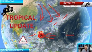 Flooding rains in south Luzon and Malaysia as the shearline continues to dominate Westpacwx update [upl. by Ococ]