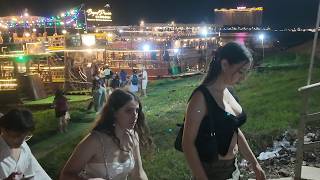 Phnom Penh Nightlife Taking Night Boat Experience [upl. by Ylhsa]