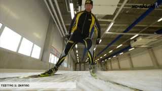 xcskide LanglaufskiTest 2013 Skihalle Oberhof [upl. by Strander]