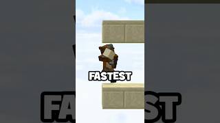 I Learned Minecrafts Fastest Bridging Method [upl. by Obau]