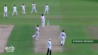 Nottinghamshire v NCCC  Day 3 Highlights [upl. by Rehctaht]