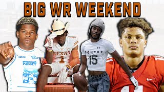 Huge WR Recruiting Weekend Ahead for Longhorns [upl. by Mad]