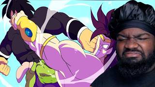 Super Broly and Z broly fight for Chilai  BROLY vs BROLY kishinpain REACTION [upl. by Attesor]