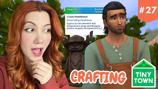 Playing Tiny Town Based on YOUR Comments The Sims 4 Tiny Town Challenge Part 27 [upl. by Rondon]