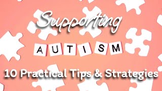 10 Autism Strategies That Really Work  ASD Tips For Parents amp Teachers  Support Autistic People [upl. by Balduin]