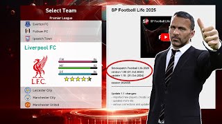 Official Updated SP Football Life 2025 V110  Football Life 2025 Fitur dan Pembaruan Terkini [upl. by Lefkowitz82]