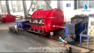 SPM TWS 600 fracturing pump inspection and test [upl. by Portwin26]