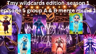 Tmy wildcards edition season 1 episode 5 group A amp B merge round 1 [upl. by Marina123]