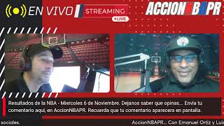 ACCIONNBAPR  Noviembre 7 2024  Analisis COMPLETO de los juegos y las estadisticas en la NBA [upl. by Gussman]