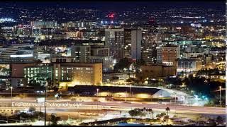 Downtown Tucson Cityscape Timelapse  20 FEB 2019 [upl. by Meggs]