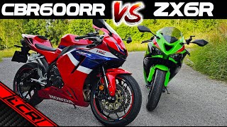 2024 BEST 600 Screamer  Honda CBR600RR vs Kawasaki ZX6R [upl. by Ailegnave604]