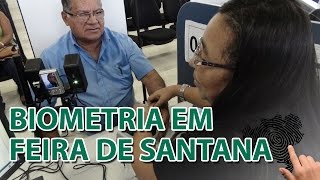 TREBA Notícias Especial Biometria em Feira de Santana [upl. by Rexfourd]