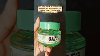 How Aloe Vera Gel for Face Can Boost Your Skincare Routine 🌟 skincareroutine glowingskin shorts [upl. by Serrano]