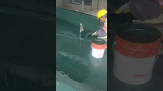 Waterproofing For Indoor Pond I Waterproofing I Terrace Waterproofing I Fountain Waterproofing [upl. by Siramad]