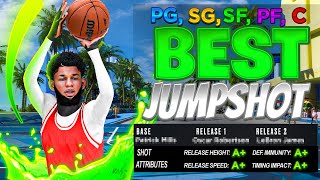 BEST JUMPSHOTS for EVERY BUILD  HEIGHT  3 PT RATING in NBA 2K24 BEST SHOOTING TIPS  SETTINGS [upl. by Onaivatco]