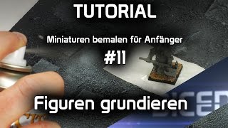 Tutorial Figuren richtig grundieren  Miniaturen bemalen für Anfänger  DICED [upl. by Asirralc]