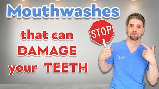 Mouthwashes that Can Damage Your Teeth  Dental Hygienist Explains [upl. by Yvonne]