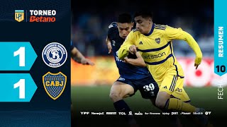 INDEPENDIENTE RIVADAVIA 1  1 BOCA I Resumen del partido  TorneoBetano 2024 [upl. by Thorfinn786]