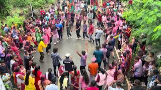 Ns star Bend at Dolvan Pati Ghanesh visar jangarba song ganpti aayo re full moj [upl. by Enortna]