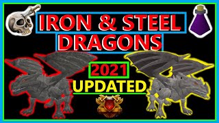 Runescape 3 Iron amp Steel Dragon Location amp Slayer Guide 2021 Brimhaven Dung  Beginner Friendly [upl. by Armilla995]