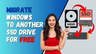 Migrate Windows to Another SSD Drive For FREE [upl. by Northington]