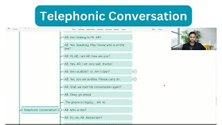 Telephonic conversation I English practice I English speaking practice I CS for English [upl. by Gnart]