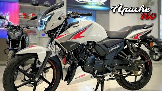 2025 Apache 160🚀  TVS Apache 160 2v Bluetooth Model Detailed Review Harsh verma [upl. by Nyasuh484]