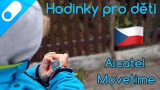 mějte přehled o vašich dětech  chytré hodinky Alcatel MoveTime  Recenze CZ [upl. by Dwane]