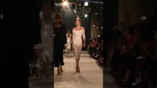 Zhenya Katava walks for Dolce amp Gabbana [upl. by Aicetel]