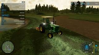 FS22 No Mans Land Making Bales Part 9 [upl. by Elmo]