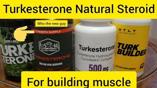 Testing Black Forest Turkesterone for 30 days natural steroid for muscle building life pranks [upl. by Inirt861]