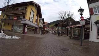 STREET VIEW Oberstaufen im Allgäu in GERMANY [upl. by Afirahs951]