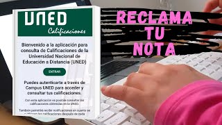 UNED Cómo solicitar la REVISIÓN de tu EXAMEN  En Grado de Tentativa [upl. by Cherida95]