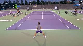 Raphael Perot  Texas AampM  Vs Stefan Latinovic  LSU  ITA Tennis 042024 [upl. by Parrnell]