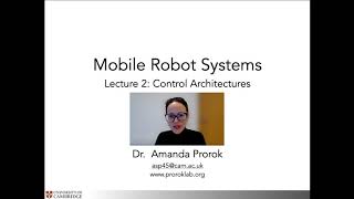 Lecture 2 Control Architectures [upl. by Cristie]