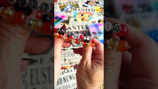 Spent my Friday night making these EUSTASS KID glass bead bracelets onepiece eustasskid [upl. by Danae555]