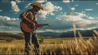 Cowboy and his Old Guitar Country Classics 🤠 Western Music [upl. by Baelbeer]