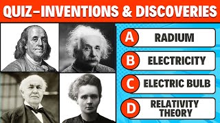 Famous Scientists and Their Inventions  General Knowledge Quiz inventions quiz sciencequiz [upl. by Santos976]