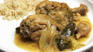 POLLO ENTOMATADO BUENÍSIMO RECETA FÁCIL [upl. by Macri]